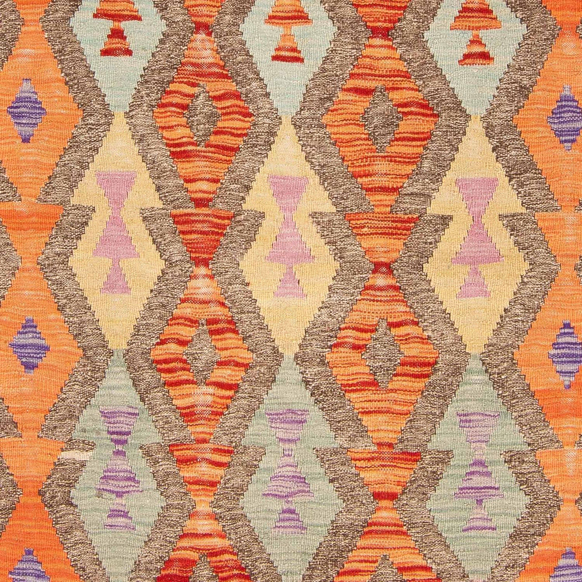 Dywan Kelim - Splash - 207 x 155 cm - wielokolorowy