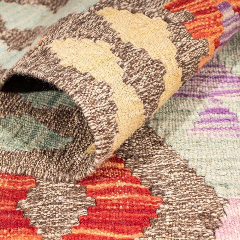 Dywan Kelim - Splash - 207 x 155 cm - wielokolorowy