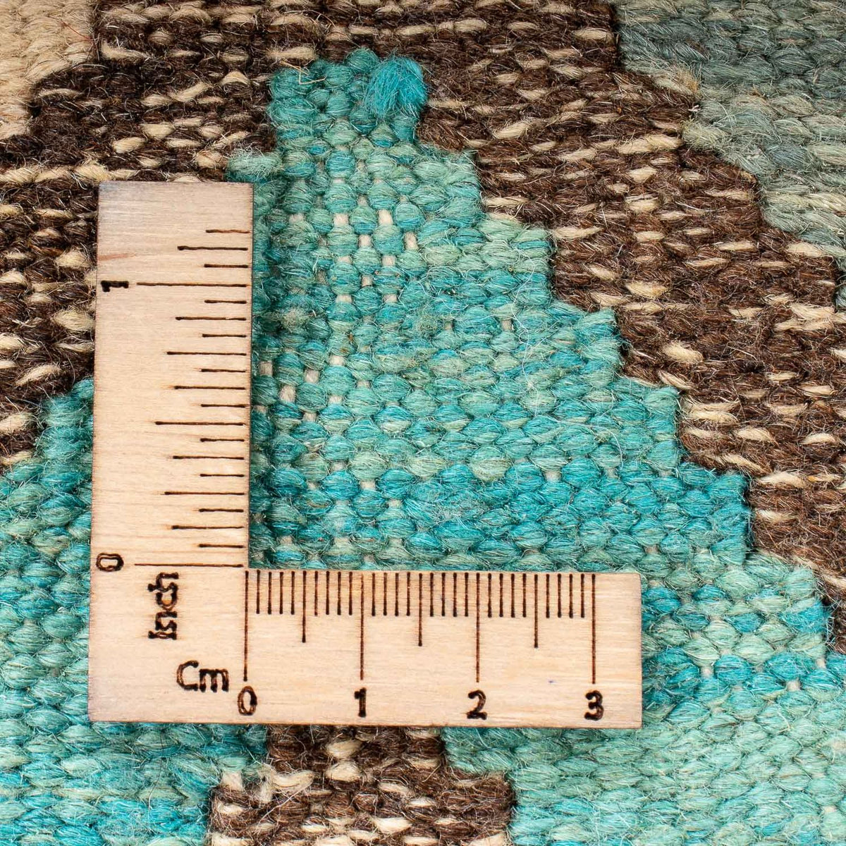 Dywan Kelim - Splash - 195 x 155 cm - wielokolorowy