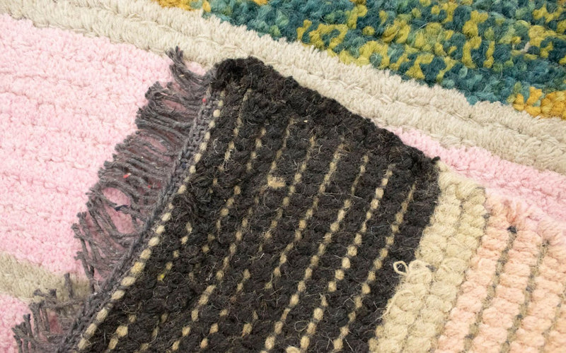 Dywan z Nepalu - 140 x 70 cm - wielokolorowy