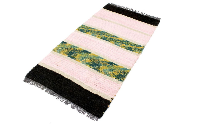 Dywan z Nepalu - 140 x 70 cm - wielokolorowy