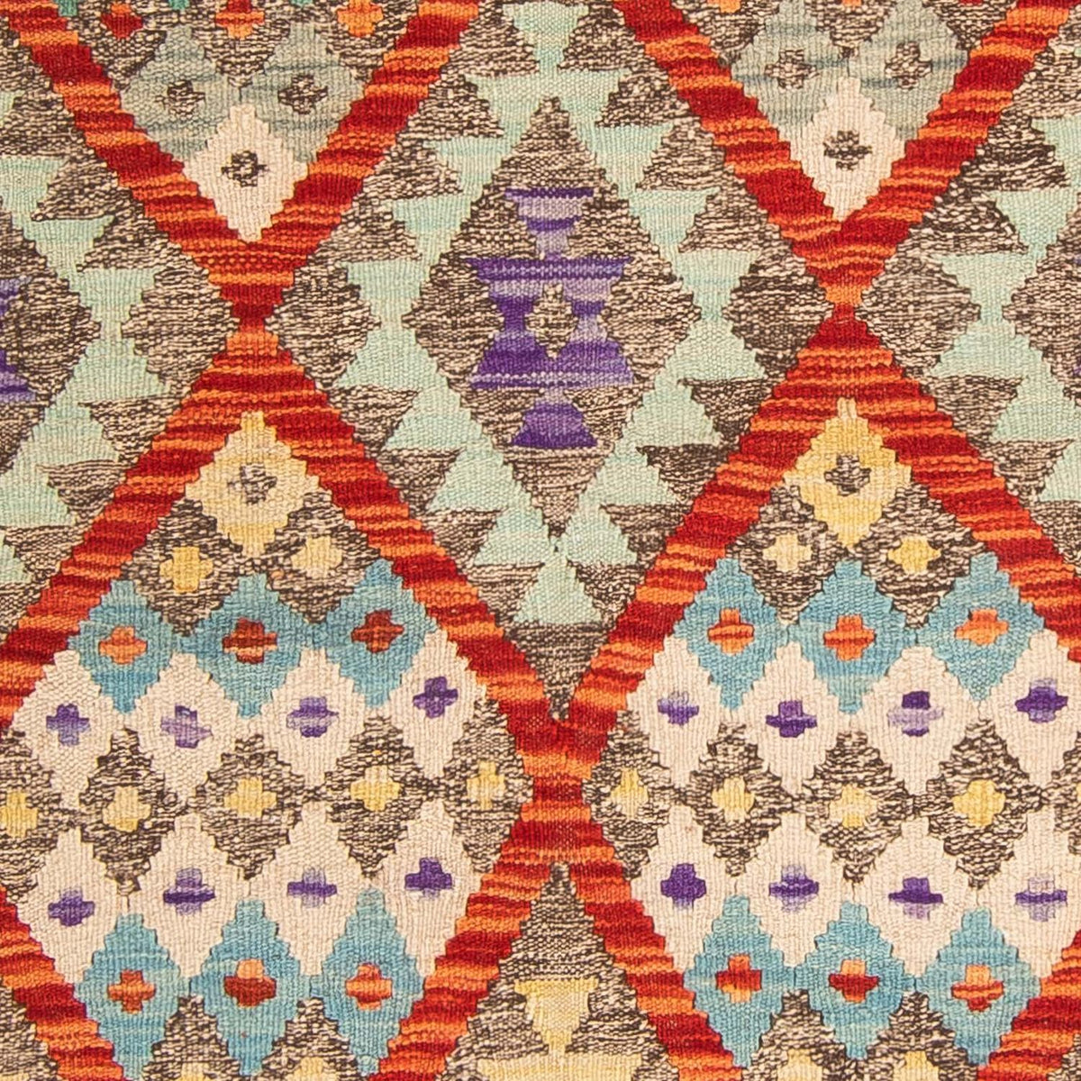 Dywan Kelim - Splash - 156 x 100 cm - wielokolorowy