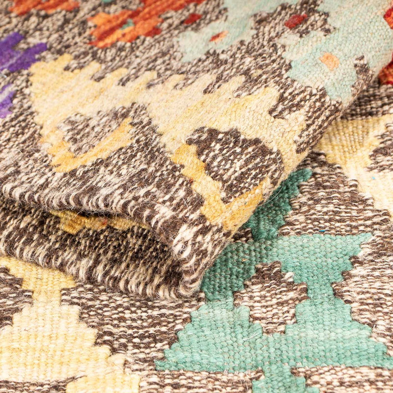 Dywan Kelim - Splash - 156 x 100 cm - wielokolorowy