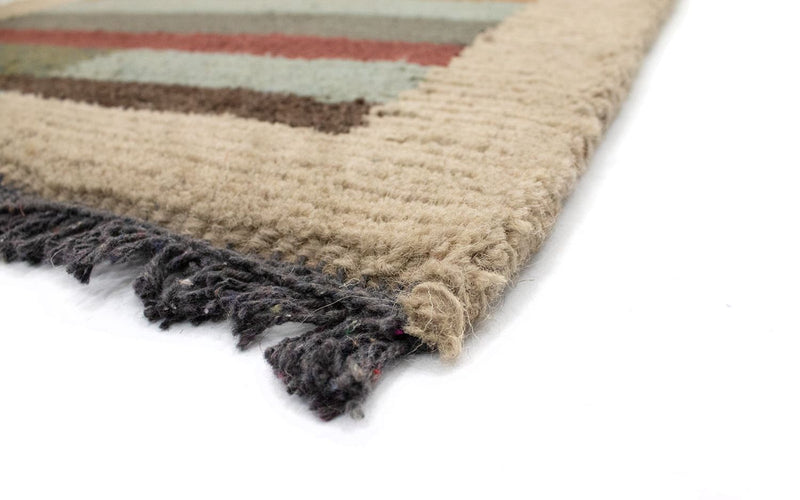 Dywan z Nepalu - 140 x 70 cm - wielokolorowy