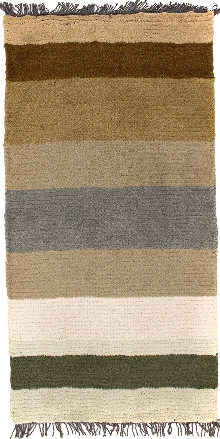 Dywan z Nepalu - 140 x 70 cm - wielokolorowy