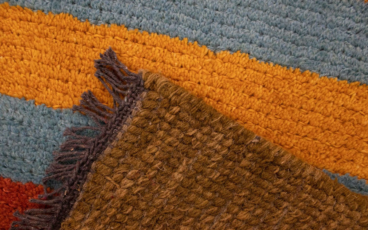 Dywan z Nepalu - 140 x 70 cm - wielokolorowy