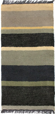 Dywan z Nepalu - 140 x 70 cm - wielokolorowy