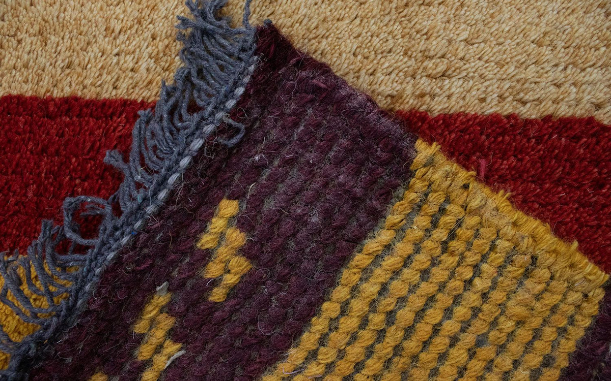 Dywan z Nepalu - 140 x 70 cm - wielokolorowy