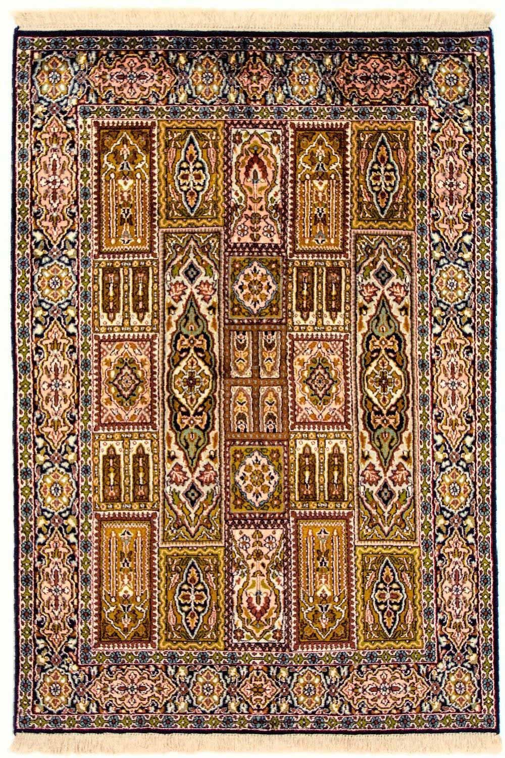 Jedwabny dywan - Kashmir Silk - 157 x 93 cm - wielokolorowy