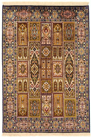Jedwabny dywan - Kashmir Silk - 157 x 93 cm - wielokolorowy
