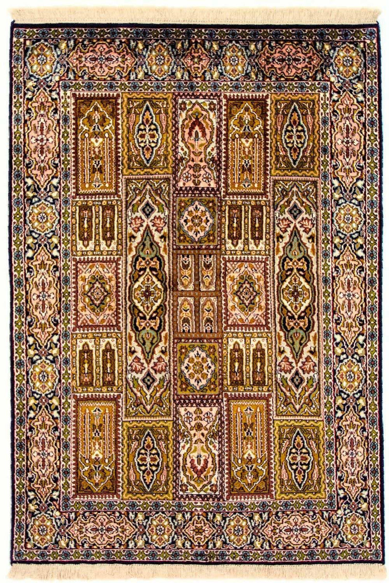 Jedwabny dywan - Kashmir Silk - 157 x 93 cm - wielokolorowy