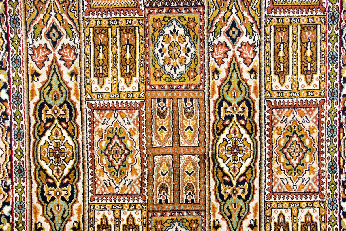 Jedwabny dywan - Kashmir Silk - 157 x 93 cm - wielokolorowy