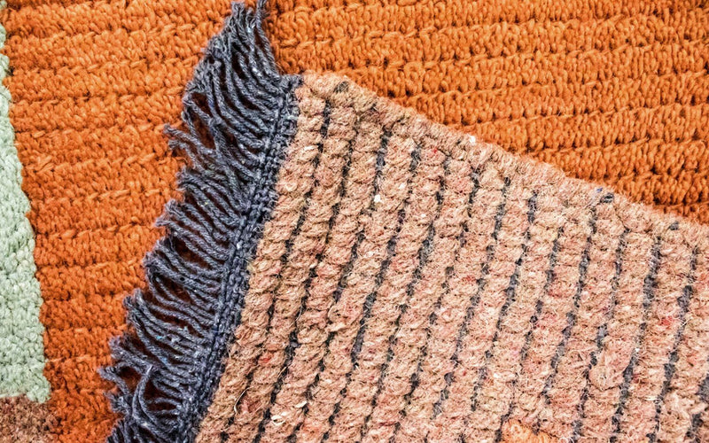 Dywan z Nepalu - 140 x 70 cm - wielokolorowy