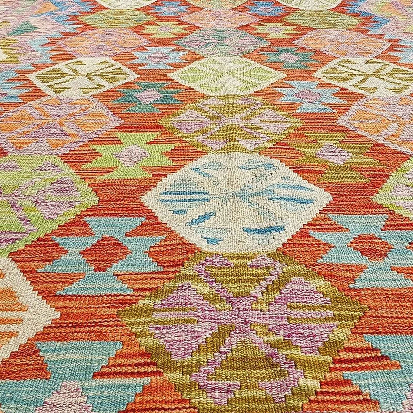 Kilim Maimana Dywan 300x206cm - Dywan wełniany