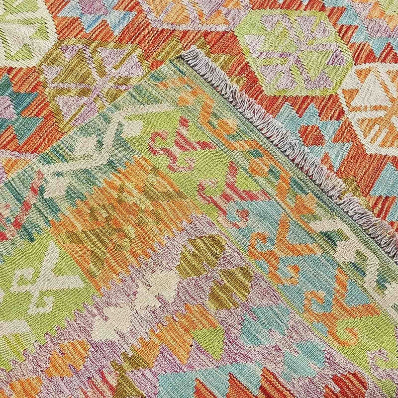 Dywan Kelim - Splash - 300 x 206 cm - wielokolorowy