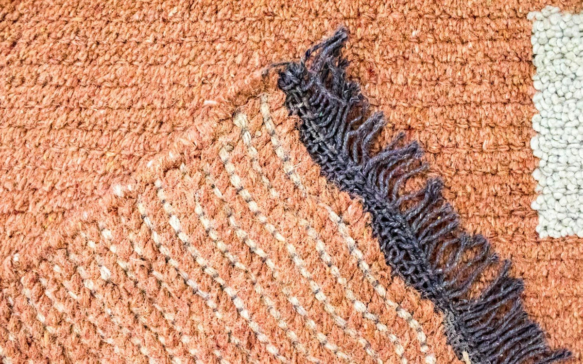 Dywan z Nepalu - 140 x 70 cm - wielokolorowy