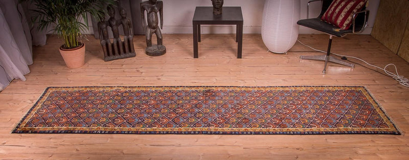 Biegacz Perski dywan - Nomadyczny - 312 x 78 cm - wielokolorowy