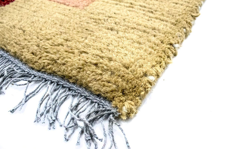 Dywan z Nepalu - 140 x 70 cm - wielokolorowy