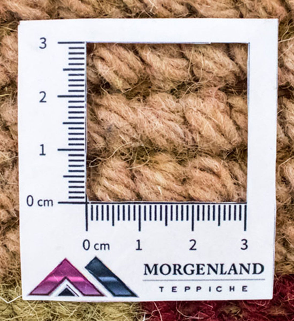 Dywan z Nepalu - 140 x 70 cm - wielokolorowy