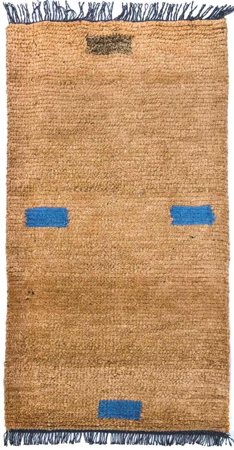 Dywan z Nepalu - 140 x 70 cm - brązowy