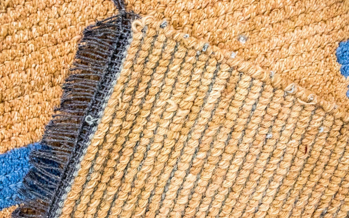 Dywan z Nepalu - 140 x 70 cm - brązowy