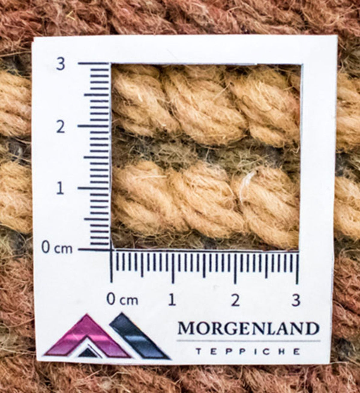 Dywan z Nepalu - 140 x 70 cm - brązowy