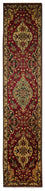 Biegacz Dywan perski - Tabriz - 385 x 73 cm - czerwony