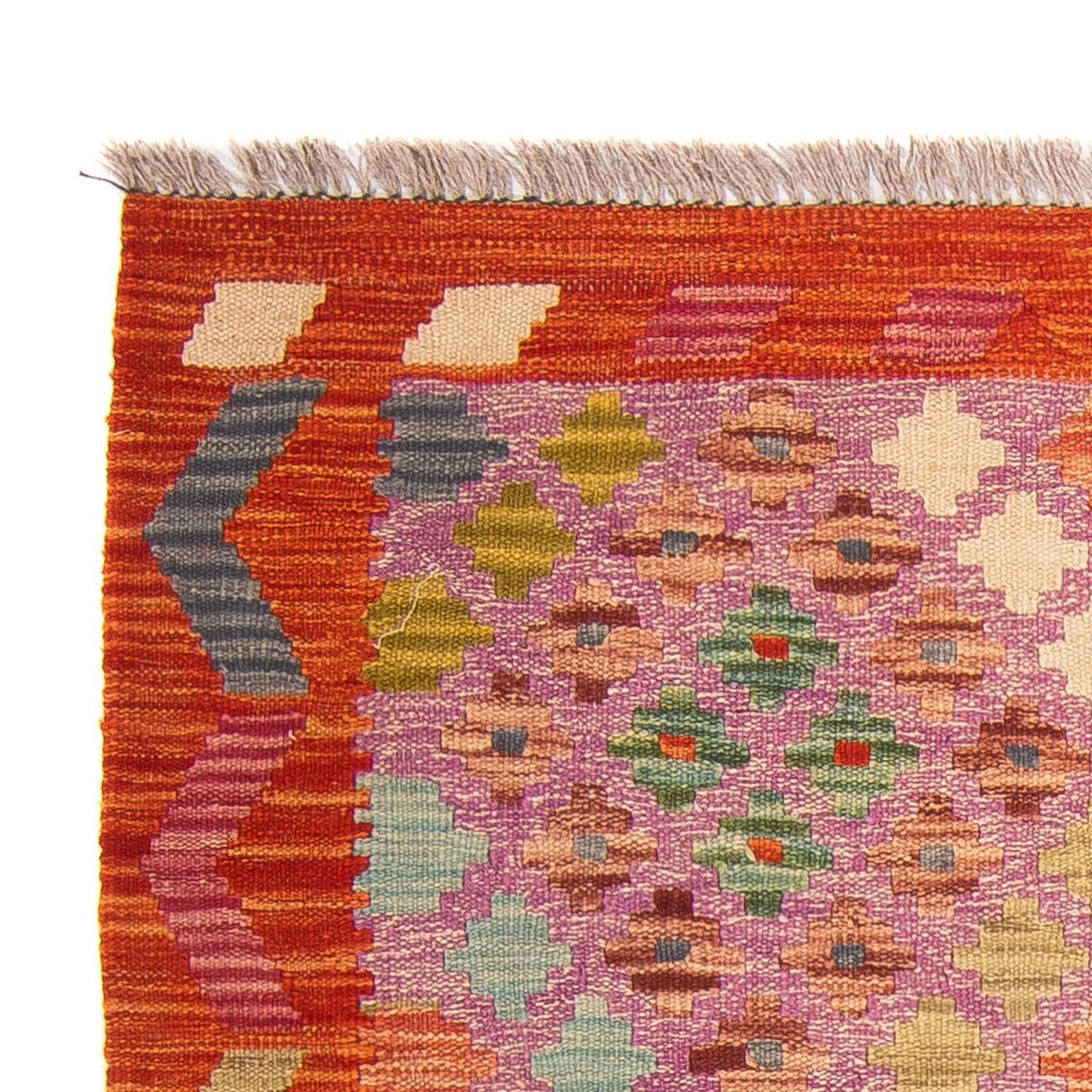 Dywan Kelim - Splash - 147 x 101 cm - wielokolorowy