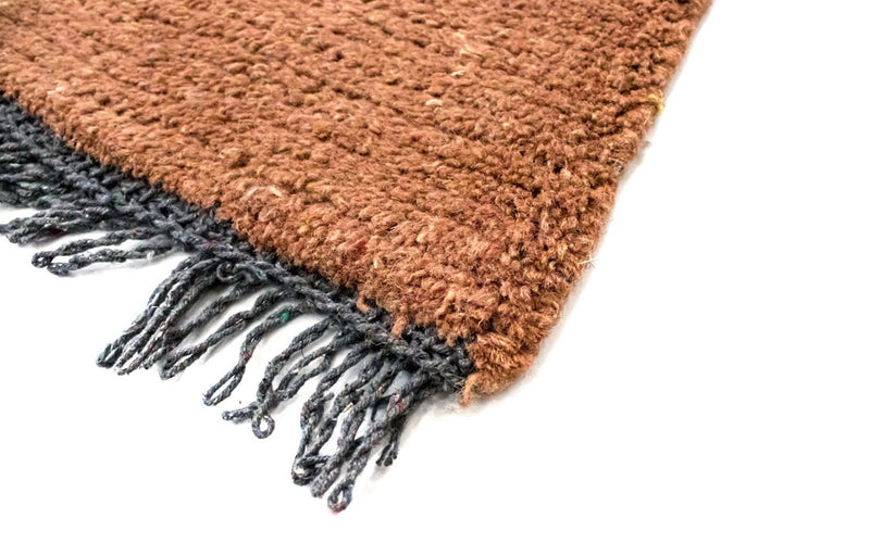 Dywan z Nepalu - 140 x 70 cm - brązowy