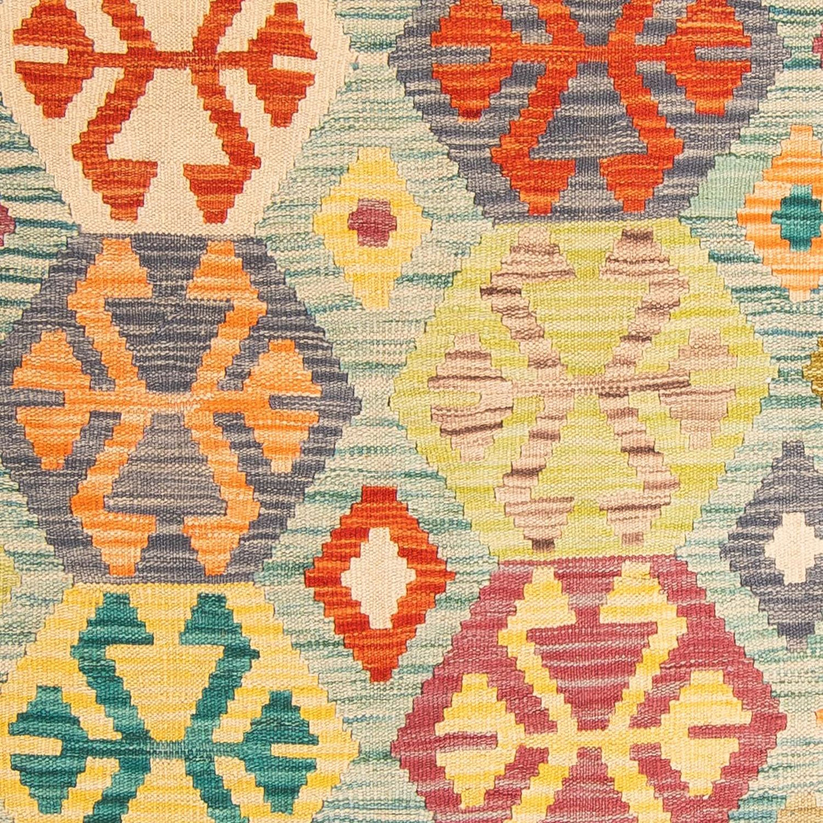 Dywan Kelim - Splash - 154 x 102 cm - wielokolorowy