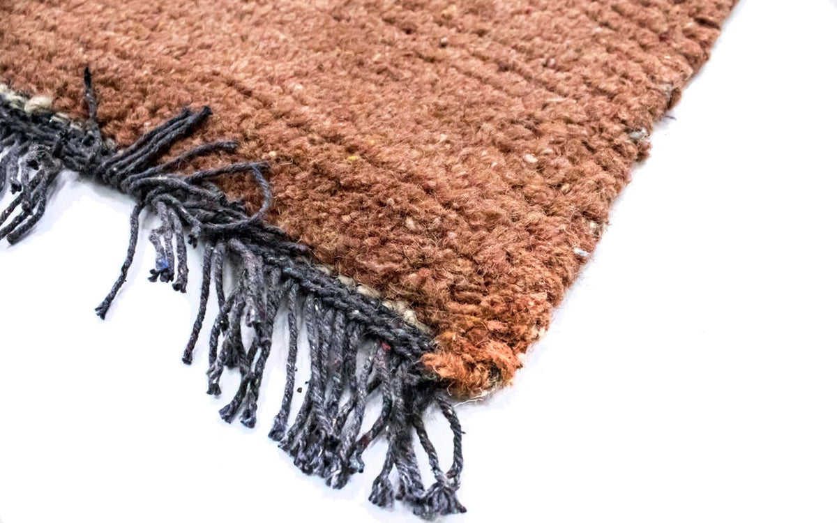 Dywan z Nepalu - 140 x 70 cm - brązowy