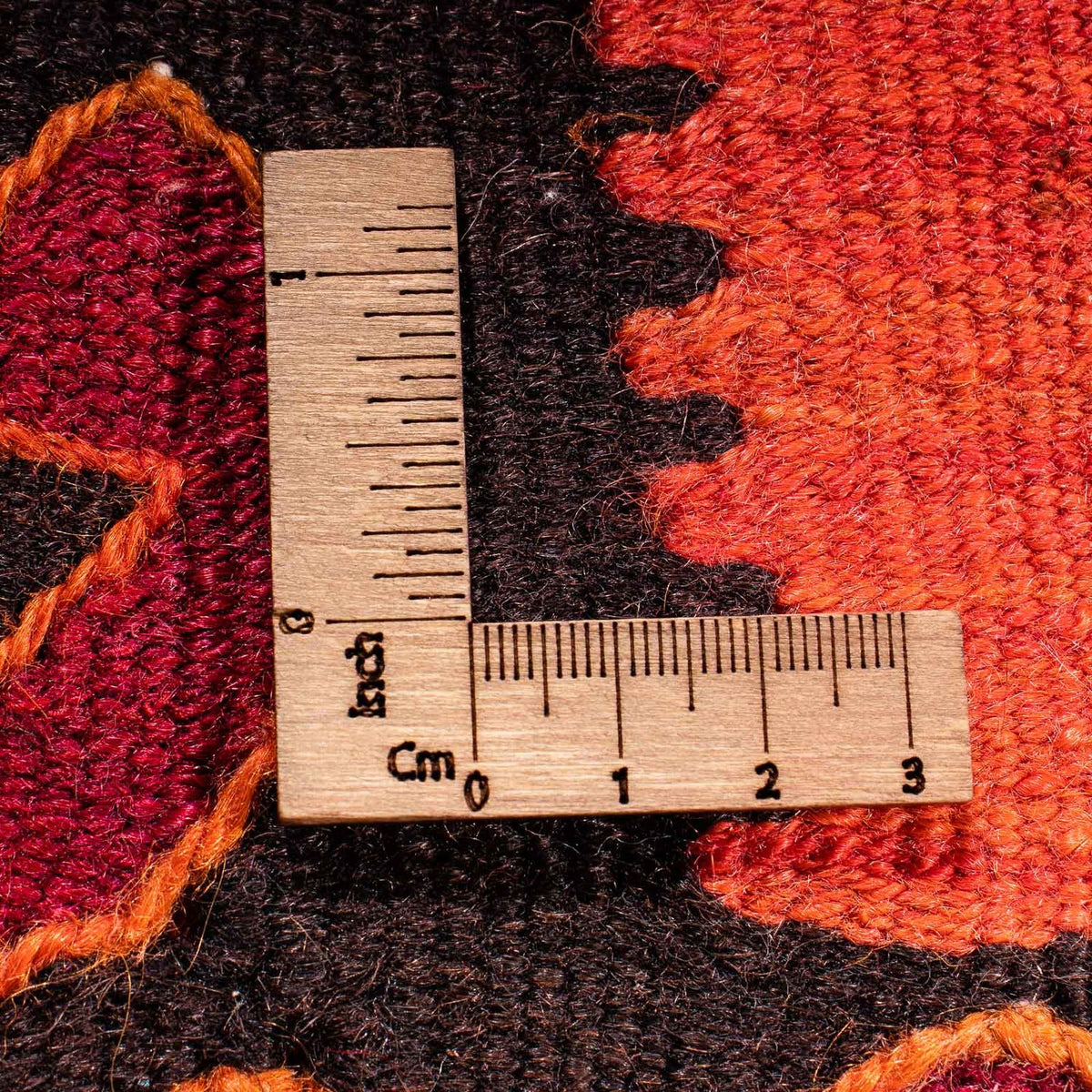 Biegacz Dywan Kelim - Stary - 380 x 180 cm - wielokolorowy