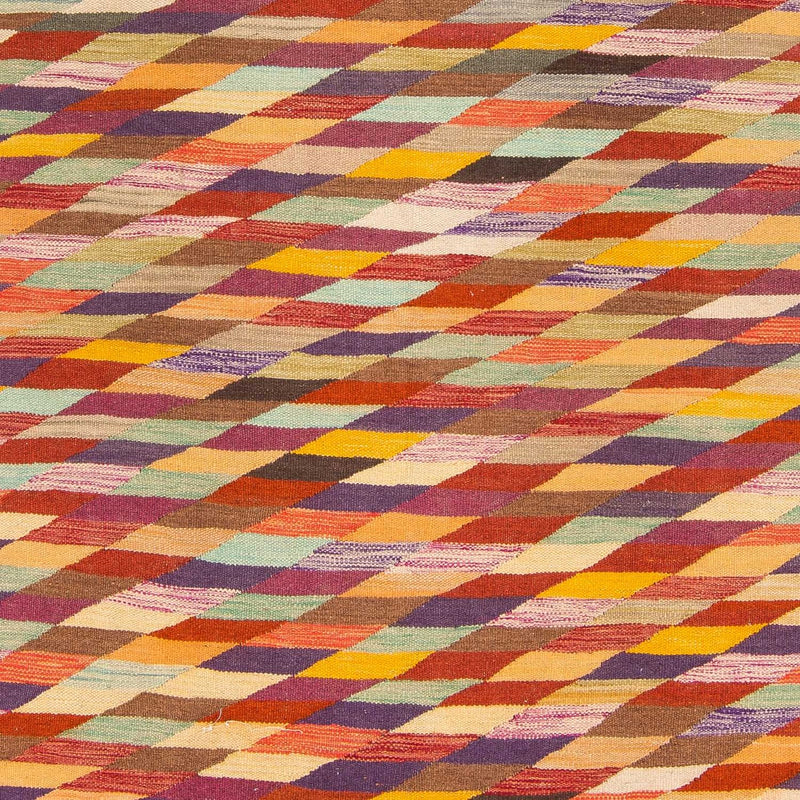 Dywan Kelim - modny - 215 x 166 cm - wielokolorowy