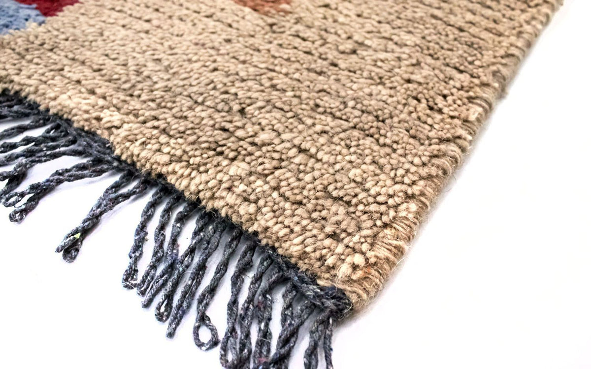 Dywan z Nepalu - 140 x 70 cm - brązowy