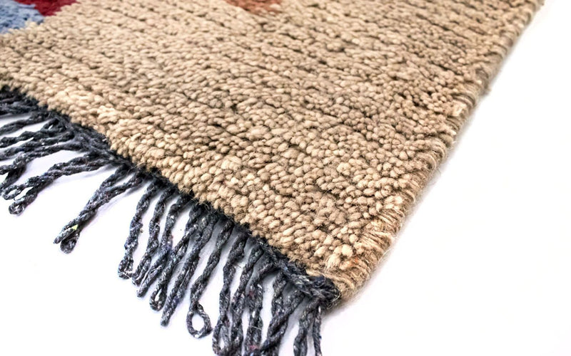 Dywan z Nepalu - 140 x 70 cm - brązowy