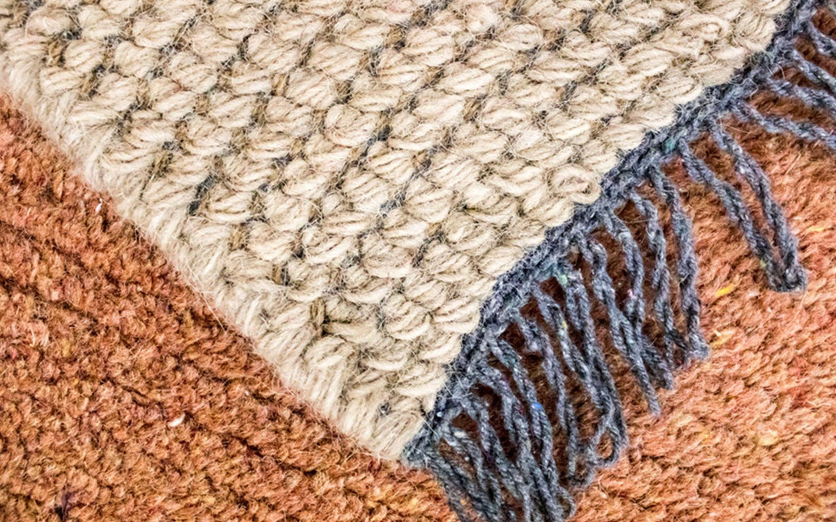 Dywan z Nepalu - 140 x 70 cm - brązowy