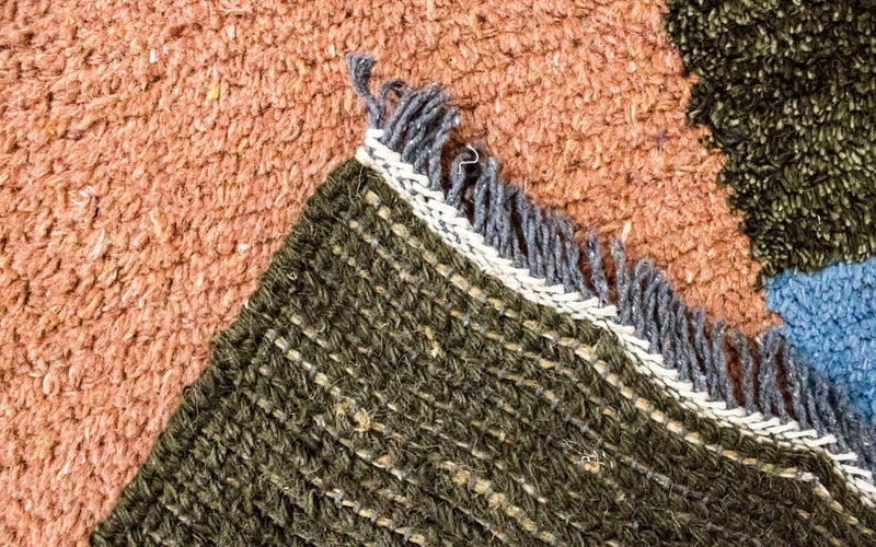 Dywan z Nepalu - 140 x 70 cm - wielokolorowy