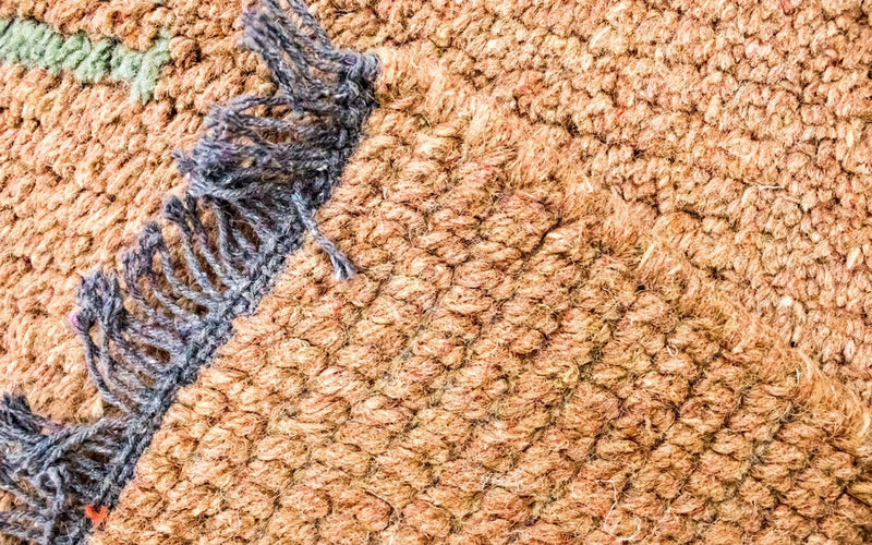 Dywan z Nepalu - 140 x 70 cm - brązowy