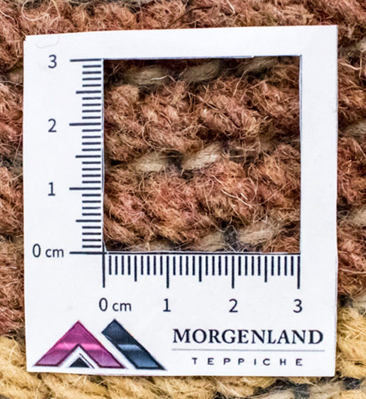 Dywan z Nepalu - 140 x 70 cm - brązowy