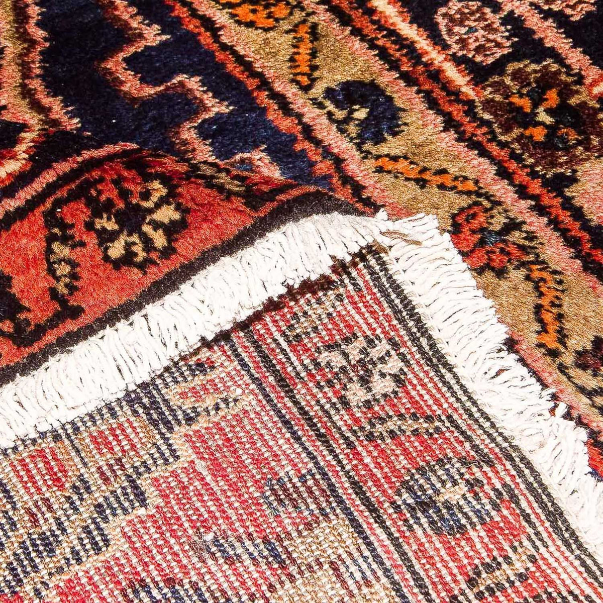 Perski dywan - Nomadyczny - 318 x 157 cm - ciemnoniebieski