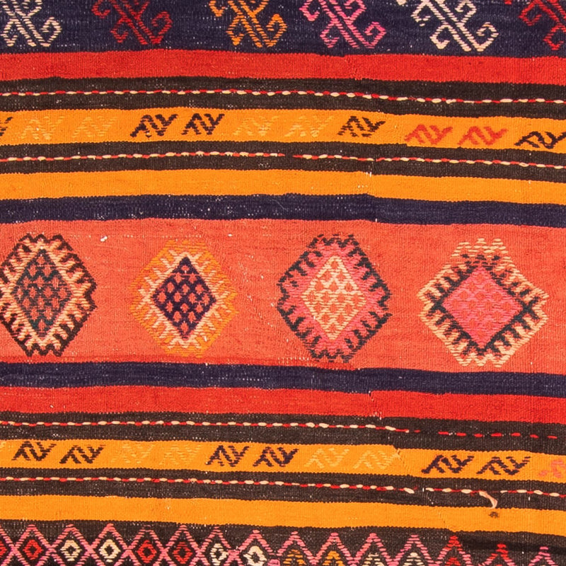 Dywan Kelim - Stary - 220 x 150 cm - wielokolorowy