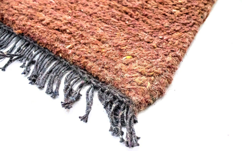 Dywan z Nepalu - 140 x 70 cm - pomarańczowy