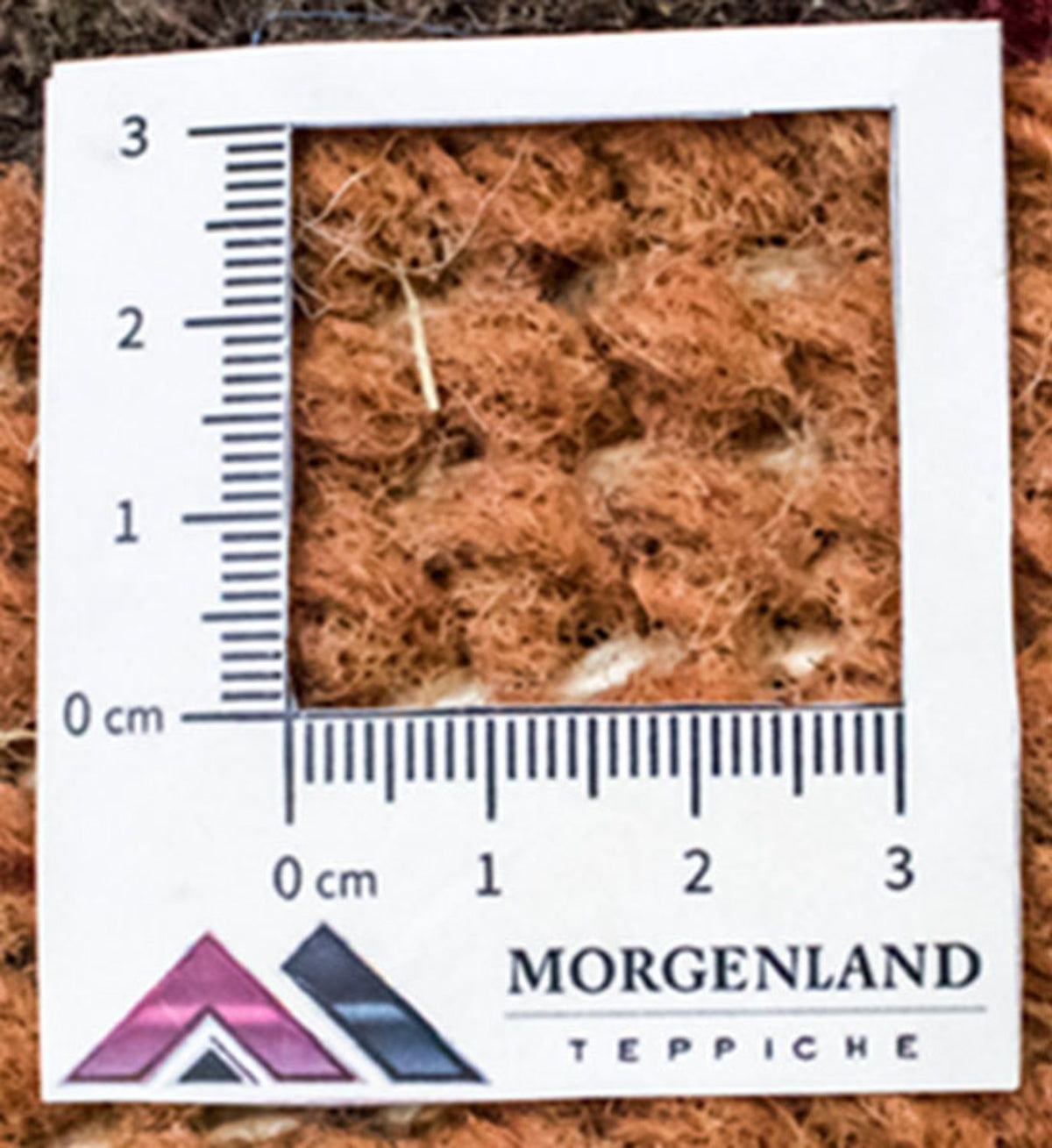 Dywan z Nepalu - 140 x 70 cm - pomarańczowy