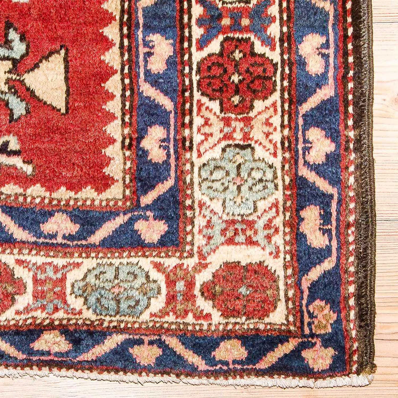 Biegacz Perski dywan - Nomadyczny - 329 x 138 cm - czerwony