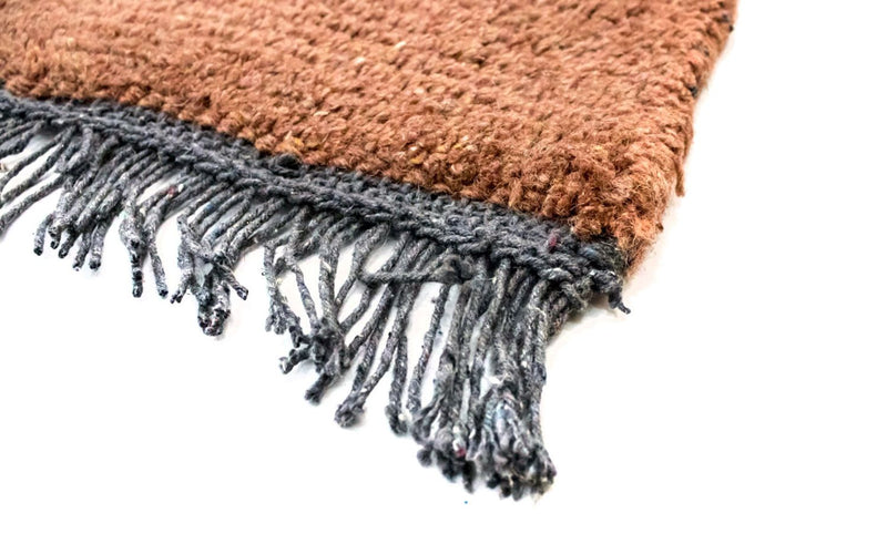 Dywan z Nepalu - 140 x 70 cm - brązowy