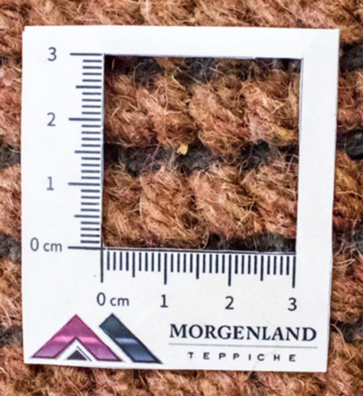 Dywan z Nepalu - 140 x 70 cm - brązowy