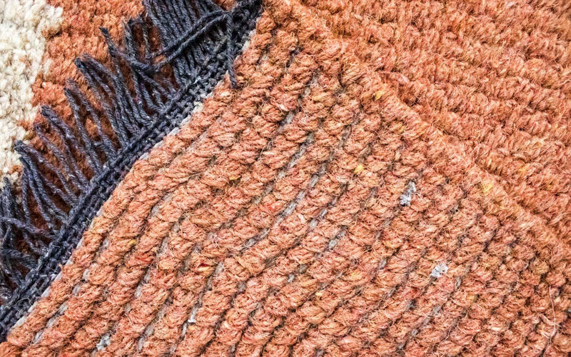 Dywan z Nepalu - 140 x 70 cm - brązowy