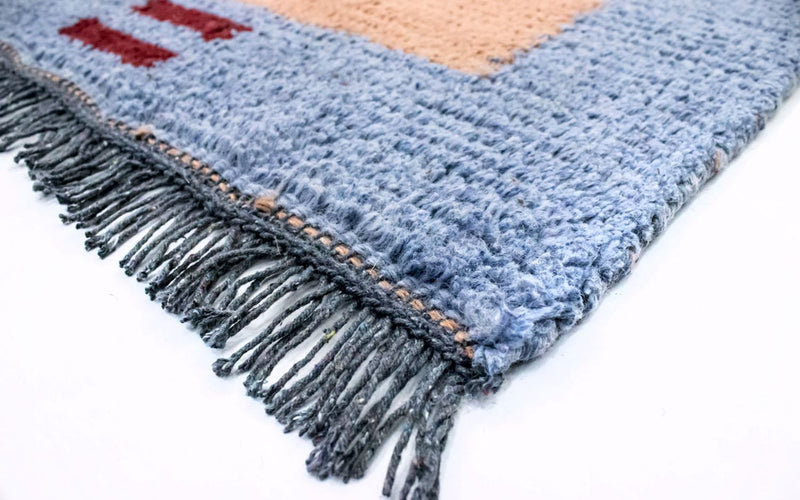 Dywan z Nepalu - 140 x 70 cm - wielokolorowy