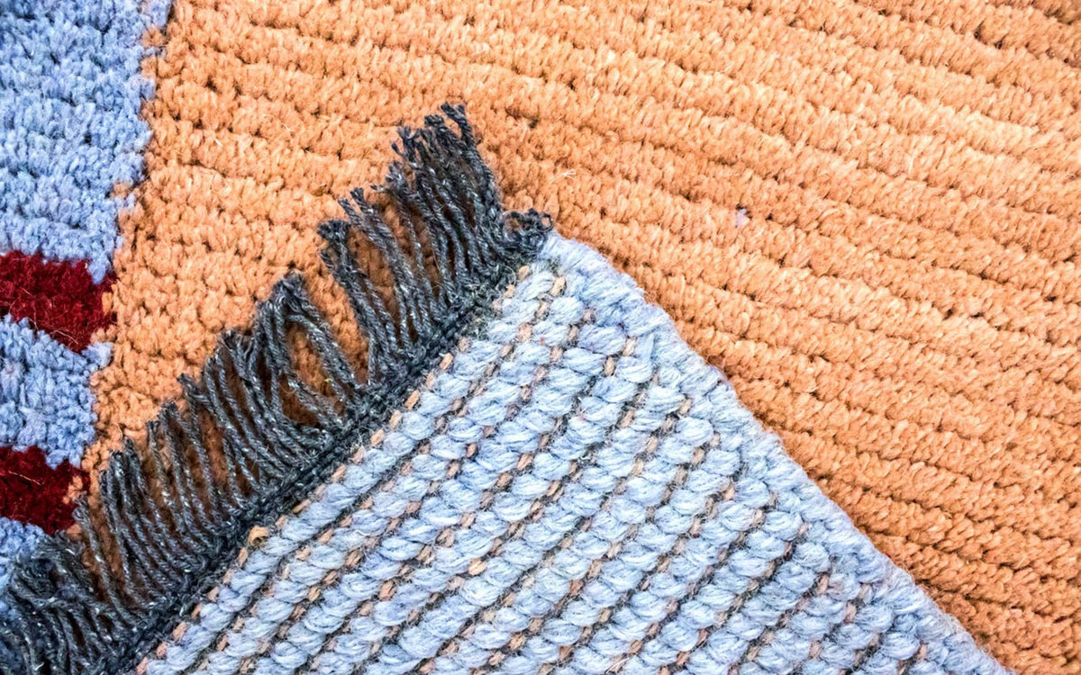 Dywan z Nepalu - 140 x 70 cm - wielokolorowy