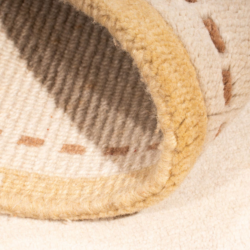 Dywan z Nepalu - 140 x 70 cm - beżowy